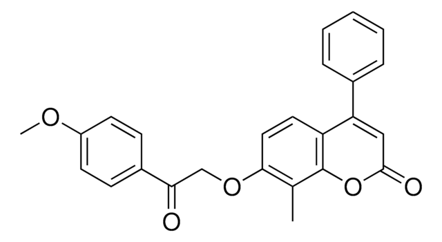 7-(2-(4-METHOXYPHENYL)-2-OXOETHOXY)-8-METHYL-4-PHENYL-2H-CHROMEN-2-ONE AldrichCPR