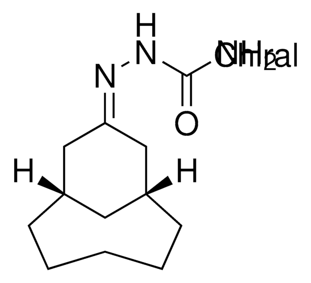 (1R,7S)-BICYCLO[5.3.1]UNDECAN-9-ONE SEMICARBAZONE AldrichCPR