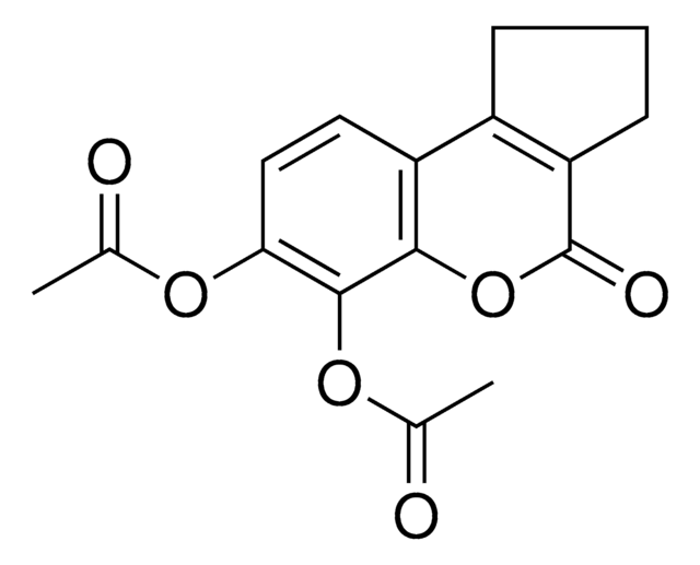 6-(ACETYLOXY)-4-OXO-1,2,3,4-TETRAHYDROCYCLOPENTA(C)CHROMEN-7-YL ACETATE AldrichCPR