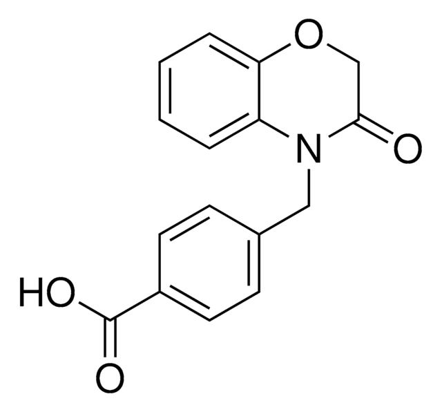 4-(4-Carboxybenzyl)-2H-1,4-benzoxazin-3(4H)-one AldrichCPR