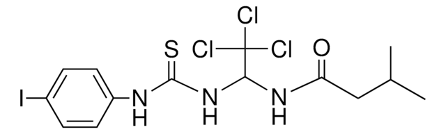 3-METHYL-N-(2,2,2-TRICHLORO-1-(3-(4-IODO-PHENYL)-THIOUREIDO)-ETHYL)-BUTYRAMIDE AldrichCPR