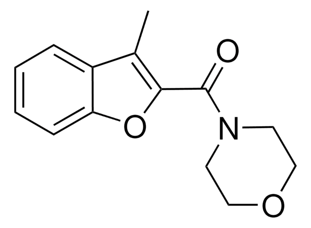 4-((3-METHYL-1-BENZOFURAN-2-YL)CARBONYL)MORPHOLINE AldrichCPR