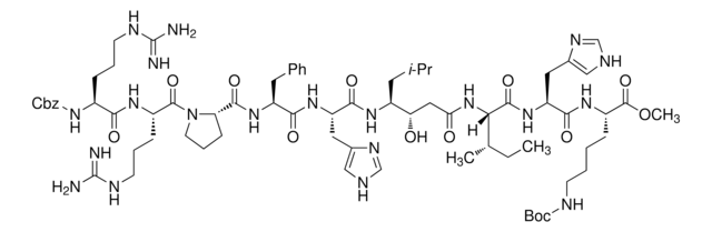 Z-Arg-Arg-Pro-Phe-His-Sta-Ile-His-N&#949;-Boc-Lys methyl ester &#8805;85% (HPLC)