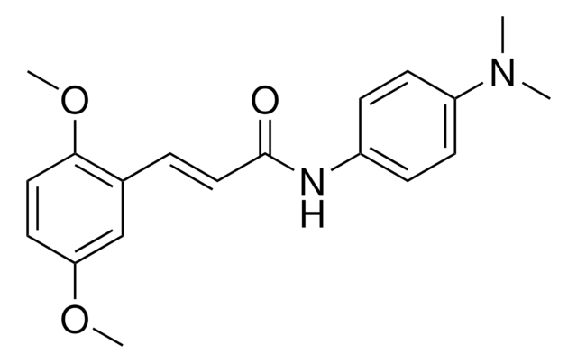 3-(2,5-DIMETHOXYPHENYL)-N-(4-(DIMETHYLAMINO)PHENYL)ACRYLAMIDE AldrichCPR