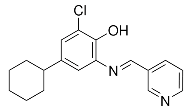 2-CHLORO-4-CYCLOHEXYL-6-((3-PYRIDINYLMETHYLENE)AMINO)PHENOL AldrichCPR