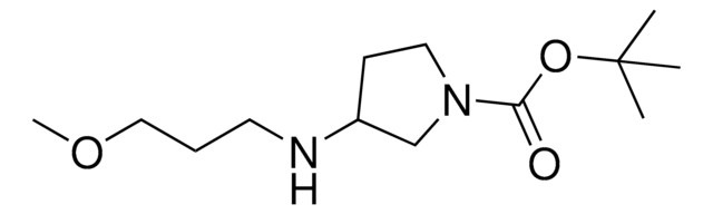 tert-Butyl 3-[(3-methoxypropyl)amino]-1-pyrrolidinecarboxylate AldrichCPR