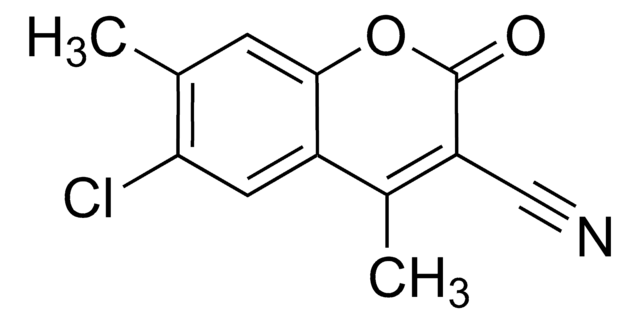 6-Chloro-3-cyano-4,7-dimethylcoumarin AldrichCPR