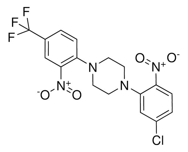 1-(5-Chloro-2-nitrophenyl)-4-(2-nitro-4-(trifluoromethyl)phenyl)piperazine AldrichCPR