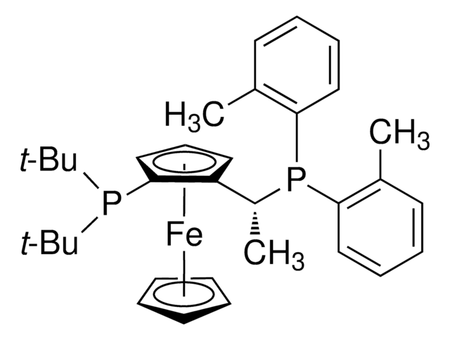 (R)-1-[(SP)-2-(二叔丁基膦)二茂铁基]乙基双(2-甲基苯基)膦 97%