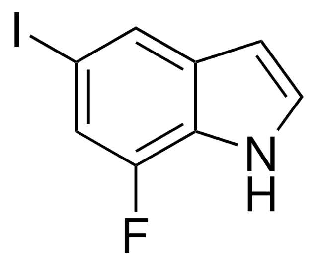 7-Fluoro-5-iodoindole 97%