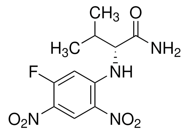 N&#945;-(2,4-Dinitro-5-fluorophenyl)-D-valinamide for chiral derivatization, LiChropur&#8482;, &#8805;98.0%