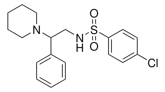 4-CHLORO-N-(2-PHENYL-2-PIPERIDIN-1-YL-ETHYL)-BENZENESULFONAMIDE AldrichCPR