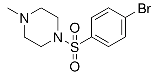 1-((4-BROMOPHENYL)SULFONYL)-4-METHYLPIPERAZINE AldrichCPR