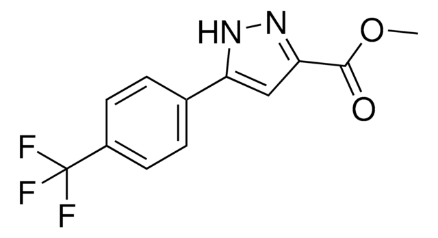 Methyl 3-(4-(trifluoromethyl)phenyl)-1H-pyrazole-5-carboxylate AldrichCPR