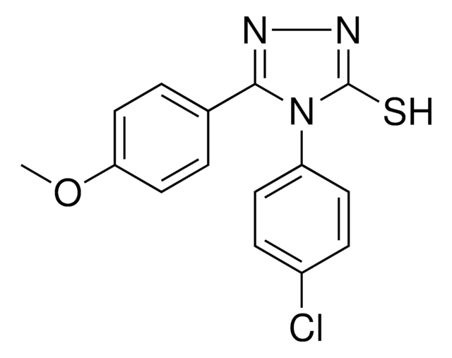 4-(4-CHLOROPHENYL)-5-(4-METHOXYPHENYL)-4H-1,2,4-TRIAZOLE-3-THIOL ...