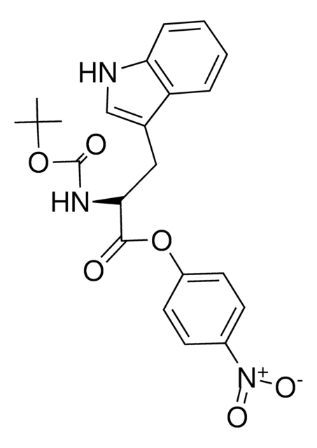 N(ALPHA)-T-BOC-L-TRYPTOPHAN 4-NITROPHENYL ESTER AldrichCPR