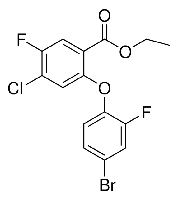 Ethyl 2-(4-bromo-2-fluorophenoxy)-4-chloro-5-fluorobenzoate AldrichCPR