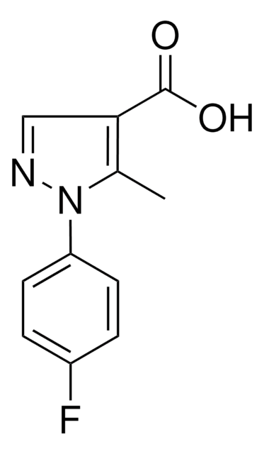 1-(4-FLUOROPHENYL)-5-METHYL-1H-PYRAZOLE-4-CARBOXYLIC ACID AldrichCPR