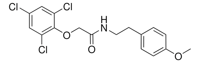 N-(2-(4-METHOXYPHENYL)ETHYL)-2-(2,4,6-TRICHLOROPHENOXY)ACETAMIDE AldrichCPR