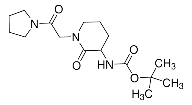 tert-Butyl (2-oxo-1-(2-oxo-2-(pyrrolidin-1-yl)ethyl)piperidin-3-yl)carbamate AldrichCPR