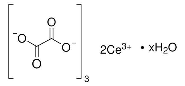 Cer(III)-oxalat Hydrat 99.9% trace metals basis