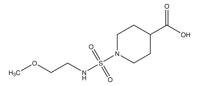 1-{[(2-Methoxyethyl)amino]sulfonyl}-4-piperidinecarboxylic acid AldrichCPR