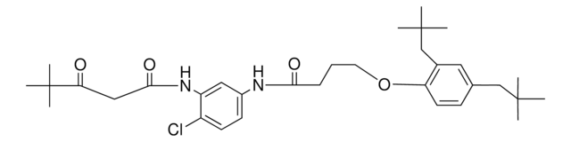 N-(2-CHLORO-5-{[4-(2,4-DINEOPENTYLPHENOXY)BUTANOYL]AMINO}PHENYL)-4,4-DIMETHYL-3-OXOPENTANAMIDE AldrichCPR