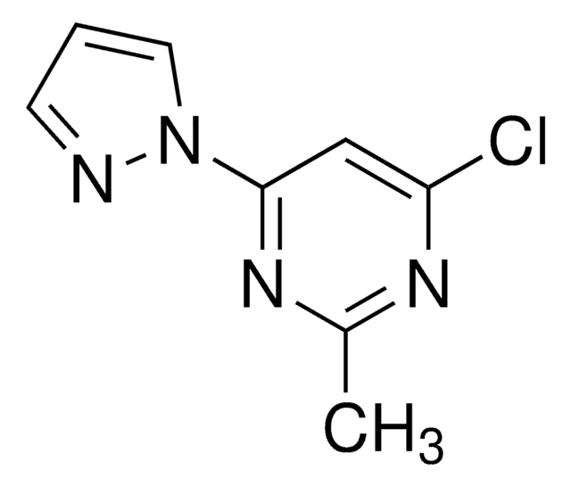 4-Chloro-2-methyl-6-(1H-pyrazol-1-yl)pyrimidine AldrichCPR