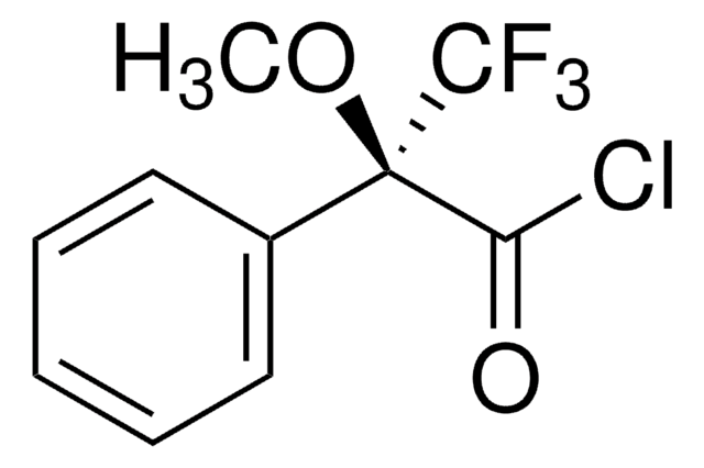 Chlorure de (S)-(+)-&#945;-méthoxy-&#945;-(trifluorométhyl)phénylacétyle 99%