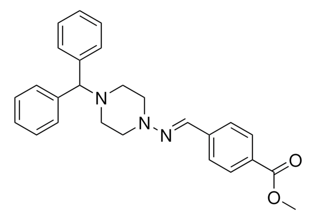 METHYL 4-(((4-BENZHYDRYL-1-PIPERAZINYL)IMINO)METHYL)BENZOATE AldrichCPR