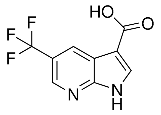 5-(Trifluoromethyl)-1H-pyrrolo[2,3-b]pyridine-3-carboxylic acid AldrichCPR