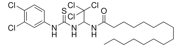 N-(2,2,2-TRICHLORO-1-(((3,4-DICHLOROANILINO)CARBOTHIOYL)AMINO)ET)HEXADECANAMIDE AldrichCPR