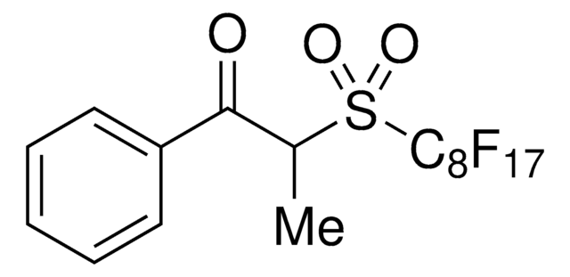 2-((Perfluorooctyl)sulfonyl)-1-phenylpropan-1-one &#8805;95%