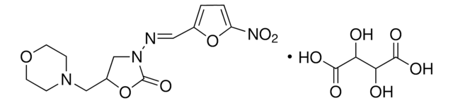 Furaltadone (+)-tartrate salt