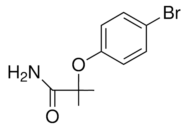 2-(4-BROMOPHENOXY)-2-METHYLPROPIONAMIDE AldrichCPR