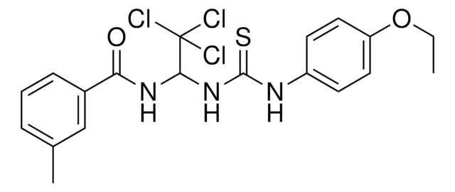 3-ME-N-(2,2,2-TRICHLORO-1-(((4-ETHOXYANILINO)CARBOTHIOYL)AMINO)ETHYL)BENZAMIDE AldrichCPR