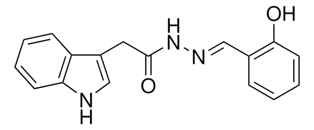 N'-[(2-HYDROXYPHENYL)METHYLIDENE]-2-(1H-INDOL-3-YL)ACETOHYDRAZIDE AldrichCPR