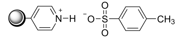 Pyridinium p-toluenesulfonate polymer-bound extent of labeling: ~3.5&#160;mmol/g toluene 4-sulfonate loading