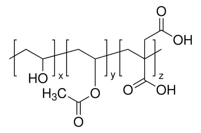 Poly(vinyl alcohol-co-vinyl acetate-co-itaconic acid)