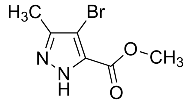 Methyl 4-bromo-3-methyl-1H-pyrazole-5-carboxylate AldrichCPR