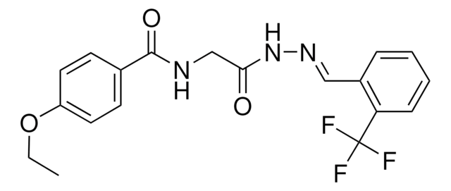 4-ETHOXY-N-(2-OXO-2-(2-(2-(TRIFLUOROMETHYL)BENZYLIDENE)HYDRAZINO)ETHYL)BENZAMIDE AldrichCPR