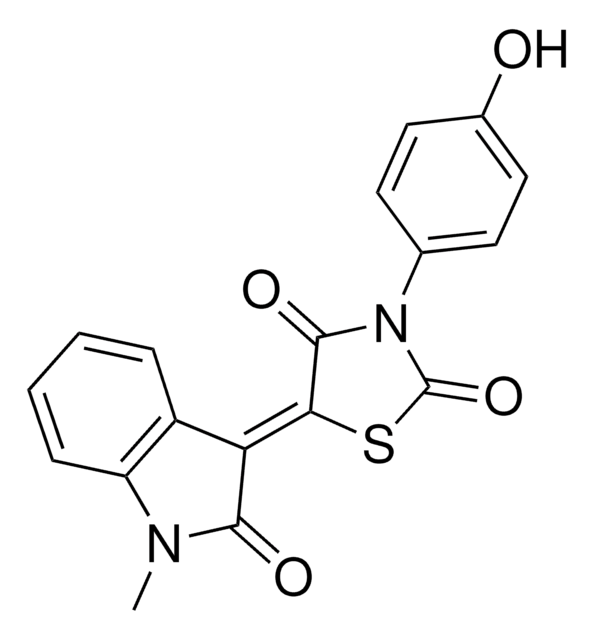 (5Z)-3-(4-HYDROXYPHENYL)-5-(1-METHYL-2-OXO-1,2-DIHYDRO-3H-INDOL-3-YLIDENE)-1,3-THIAZOLIDINE-2,4-DIONE AldrichCPR