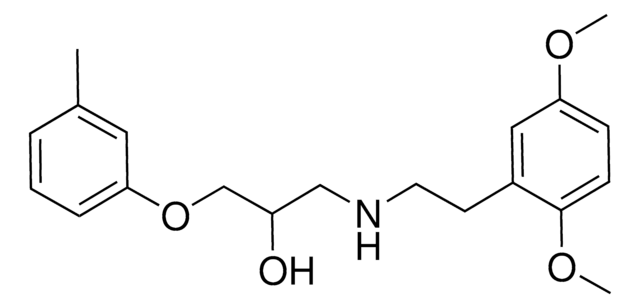 1-{[2-(2,5-Dimethoxyphenyl)ethyl]amino}-3-(3-methylphenoxy)-2-propanol AldrichCPR