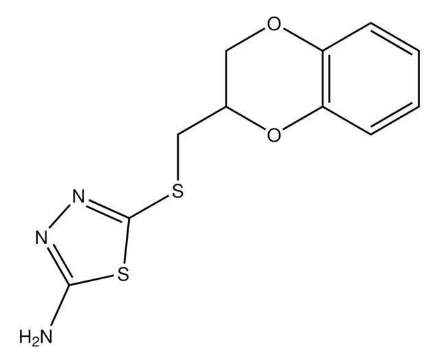 5-[(2,3-Dihydro-1,4-benzodioxin-2-ylmethyl)sulfanyl]-1,3,4-thiadiazol-2-amine