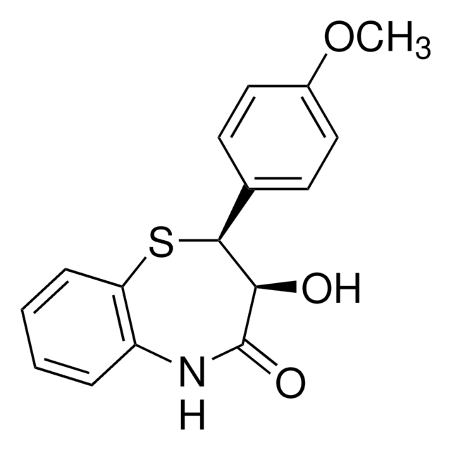 (2S-cis)-(+)-2,3-Dihydro-3-hydroxy-2-(4-methoxyphenyl)-1,5-benzothiazepin-4(5H)-one 98%