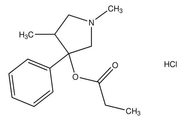 1,4-dimethyl-3-phenyl-3-pyrrolidinyl propanoate hydrochloride AldrichCPR