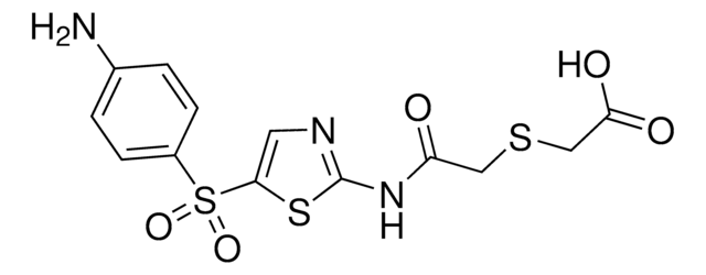 {[2-({5-[(4-Aminophenyl)sulfonyl]-1,3-thiazol-2-yl}amino)-2-oxoethyl]sulfanyl}acetic acid AldrichCPR