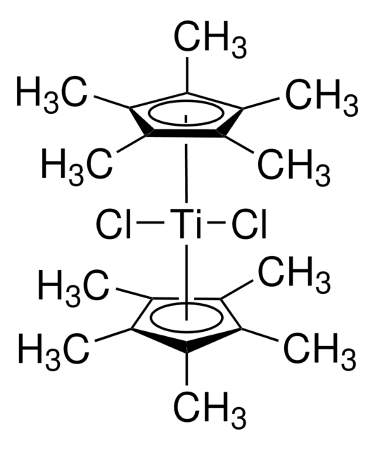 Bis(pentamethylcyclopentadienyl)titanium(IV) dichloride 97%