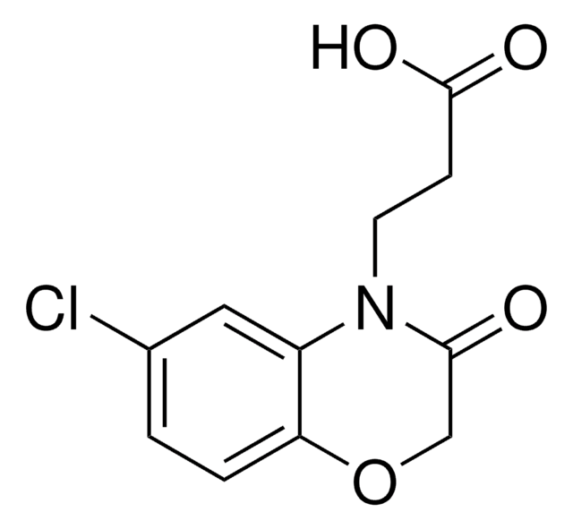 6-Chloro-2,3-dihydro-3-oxo-4H-1,4-benzoxazine-4-propionic acid 97%