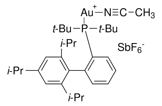 (Acetonitrile)[2-di-tert-butyl(2&#8242;,4&#8242;,6&#8242;-triisopropylbiphenyl)phosphine]gold(I) hexafluoroantimonate